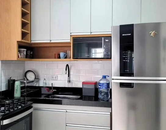 Cozinha planejada em Caraguatatuba - H2 Marcenaria