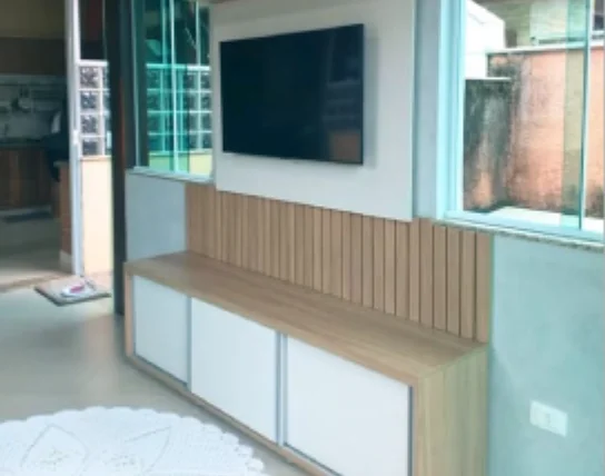 Projeto de quarto planejado H2 Marcenaria