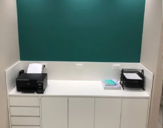 Projeto de sala planejada H2 Marcenaria