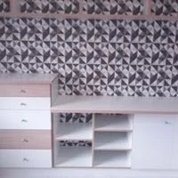 Guarda-roupa planejado com portas de correr
